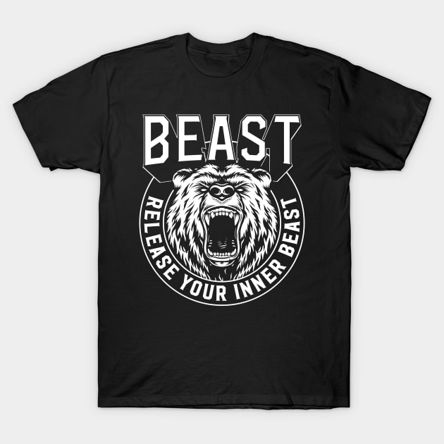 beast mode T-Shirt by janvimar